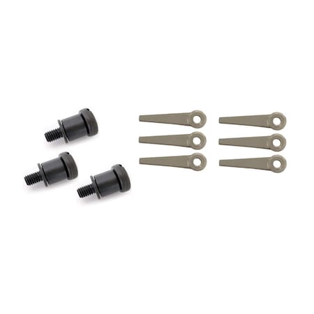 Aic Replacement Parts Blade and Bolt Kit Fits Stihl PolyCut 4111 710 8700 / 4111 007 1001 / 9043 7141 4111-710-8700-BLADES